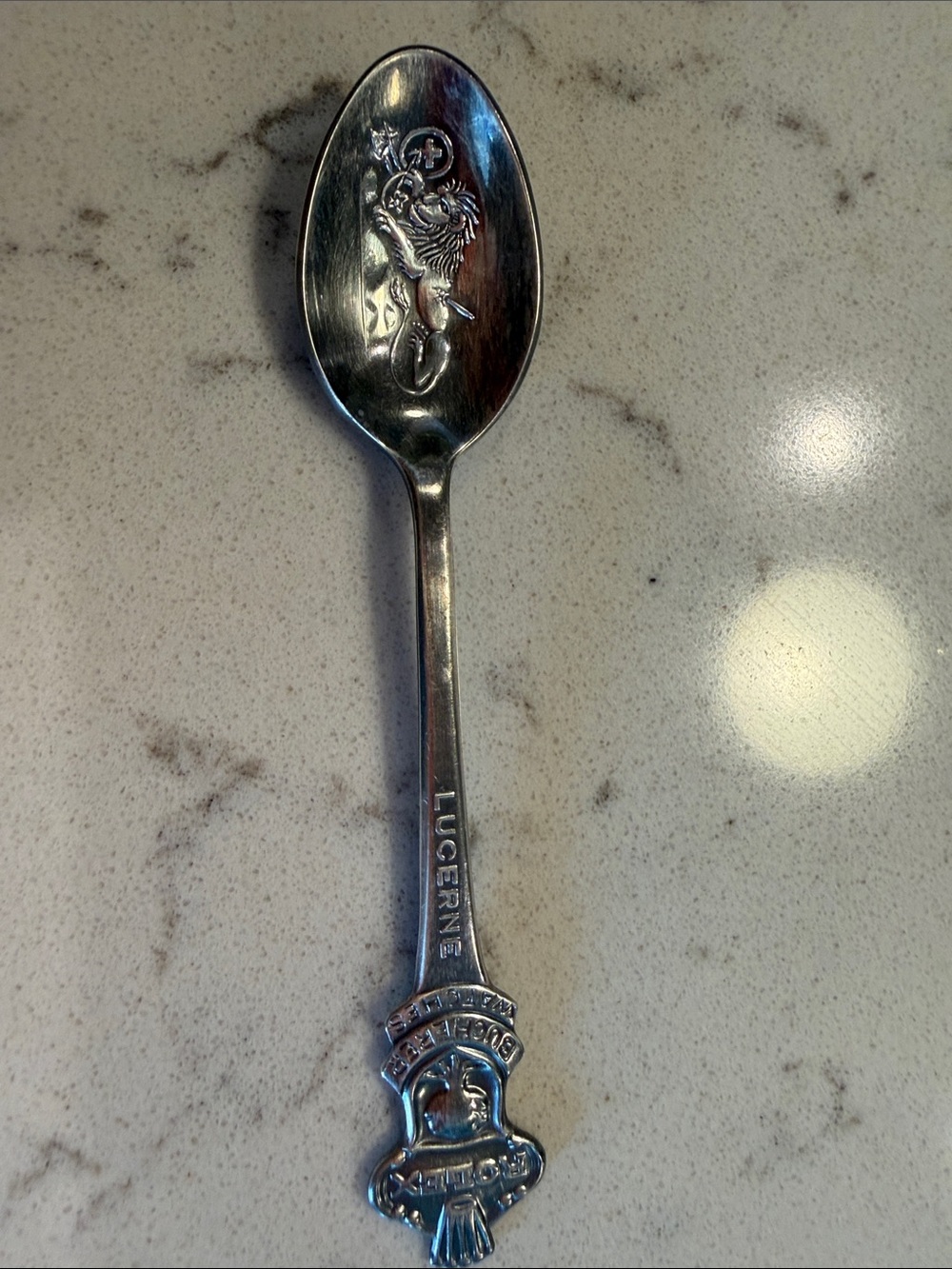 Rolex of Lucerne Silverplated Advertising Spoon